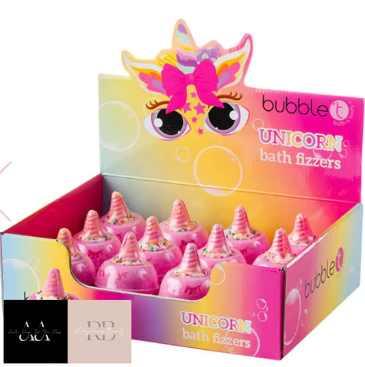 1 2 Sweetea Shop Unicorn Bath Bomb Fizzers Pos Unit (12 X 150G)