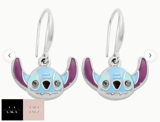 1 Pair Disney Stitch Hoop Earrings