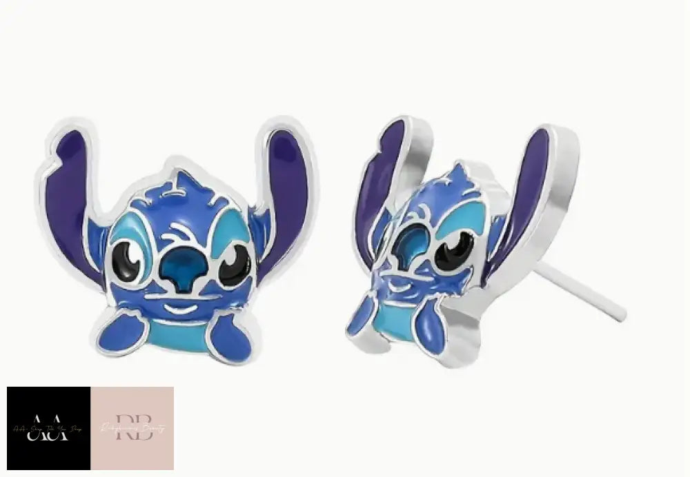 1 Pair Disney Stitch Hoop Earrings