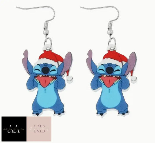 1 Pair Lilo & Stitch Earrings