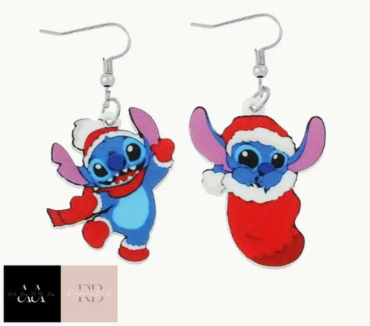 1 Pair Lilo & Stitch Earrings