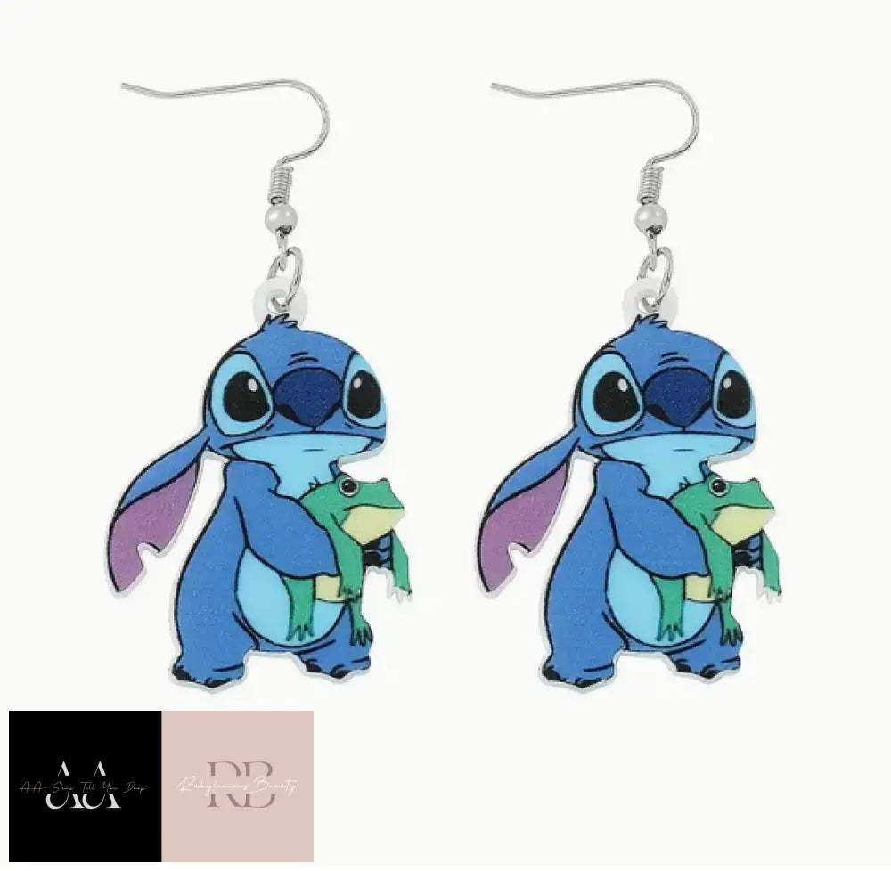 1 Pair Lilo & Stitch Earrings