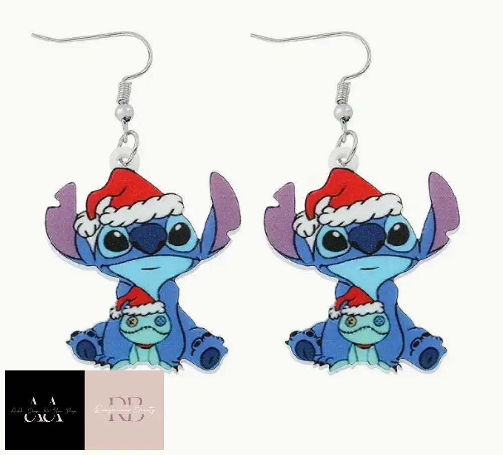 1 Pair Lilo & Stitch Earrings