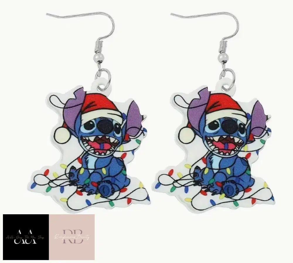 1 Pair Lilo & Stitch Earrings