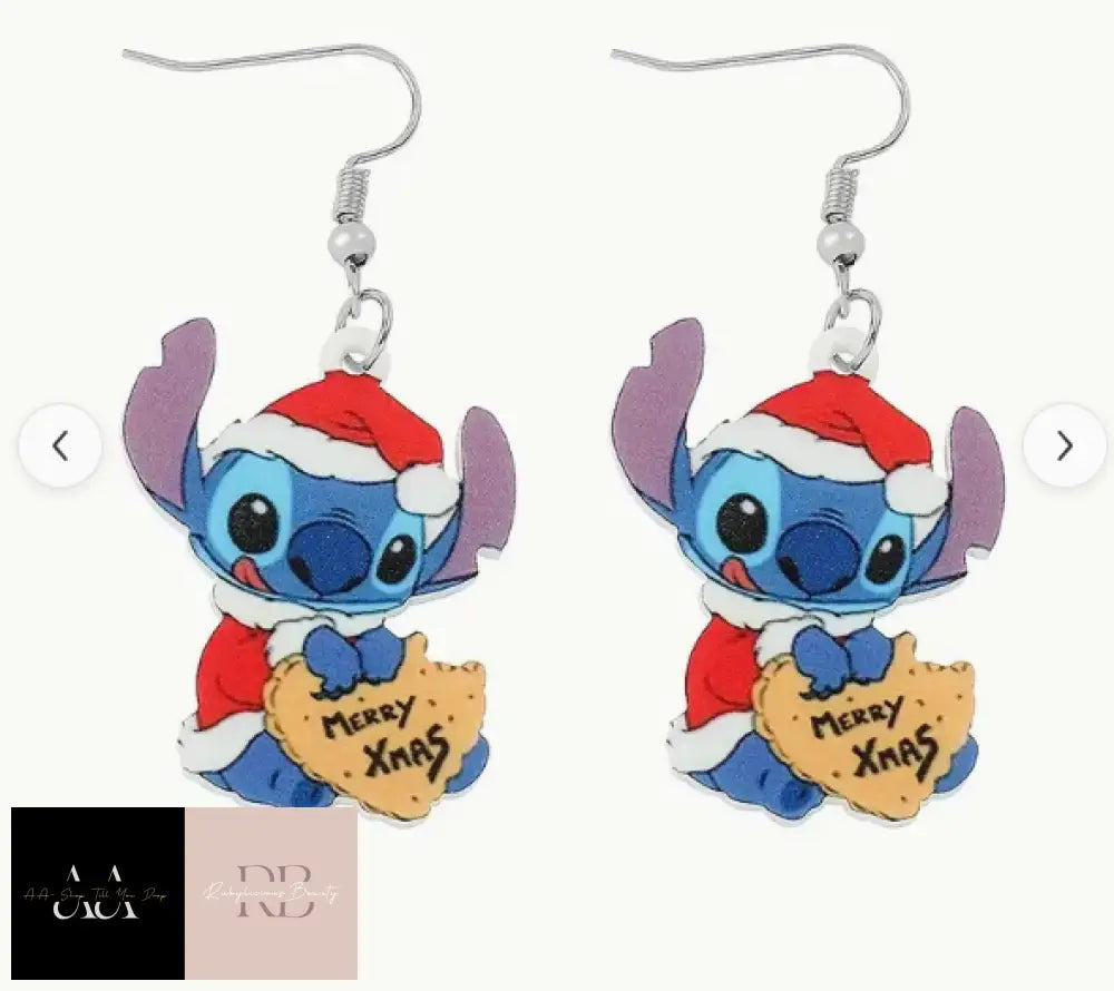 1 Pair Lilo & Stitch Earrings