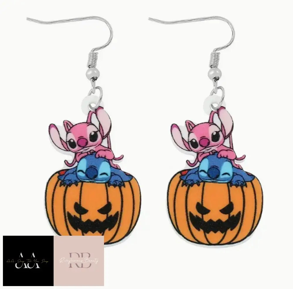 1 Pair Lilo & Stitch Earrings