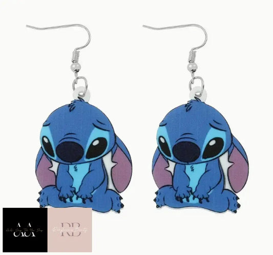 1 Pair Lilo & Stitch Earrings