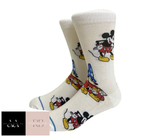 1 Pair Novelty Cartoon Socks - M Mouse