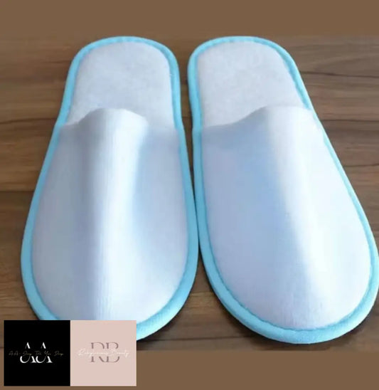 10 Pairs Luxurious Plush Slippers Women Men Travel Hotel Slides 38-43 (28Cm)