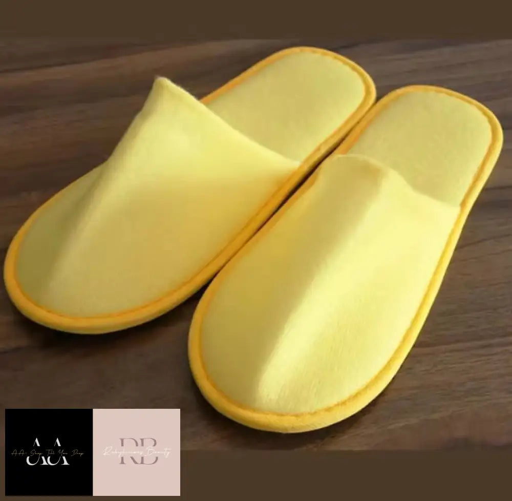 10 Pairs Luxurious Plush Slippers Women Men Travel Hotel Slides 38-43 (28Cm)