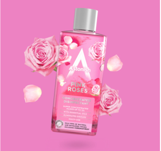 Concentrated Disinfectant Pink Roses