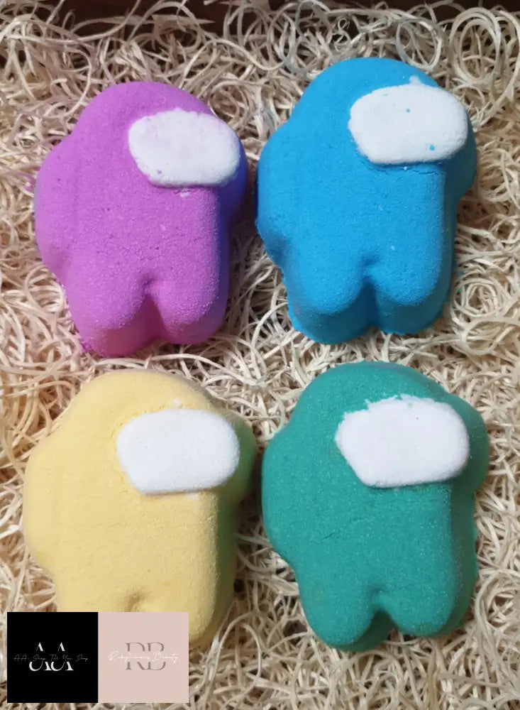 150G Among Us Bath Bomb - Choice Of Colour Random