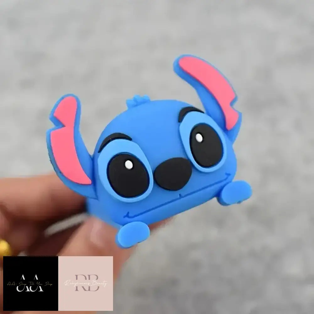 1Pc Disney Stitch Soft Rubber Door Stopper