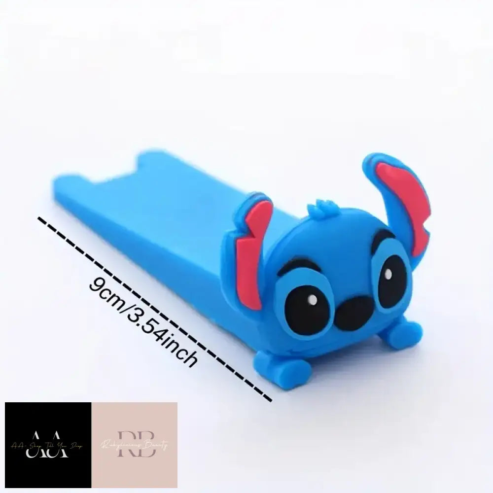 1Pc Disney Stitch Soft Rubber Door Stopper