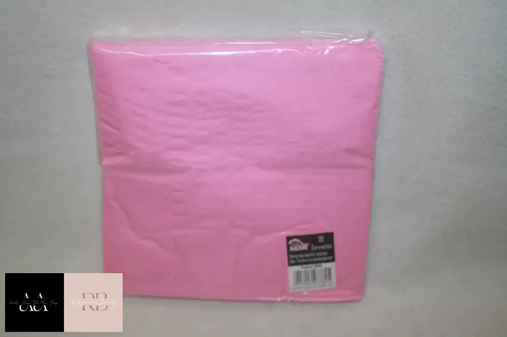 20 Pink Serviettes