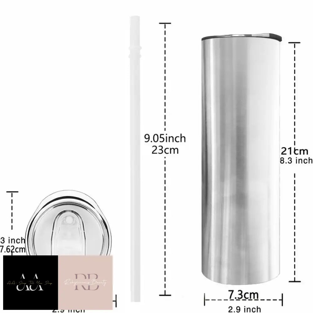 20Oz Insulated Stainless Steel Tumbler With Straw - Mother’