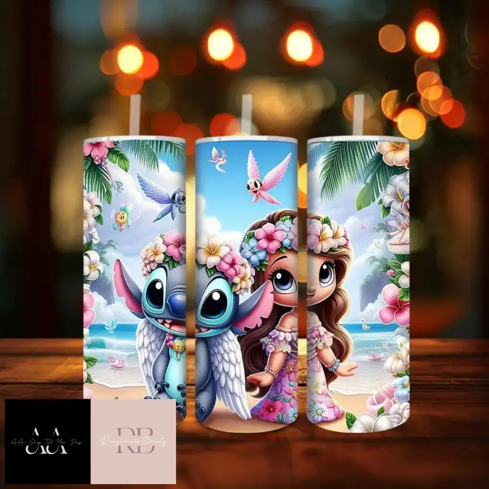 20Oz Stainless Steel Tumbler - Lilo & Stitch