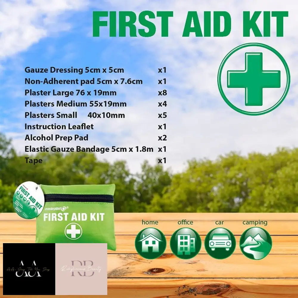 24 Piece Mini First Aid Kit