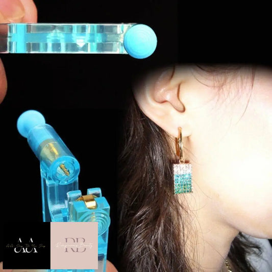 2Pc Effective Disposable Ear Piercing Gun