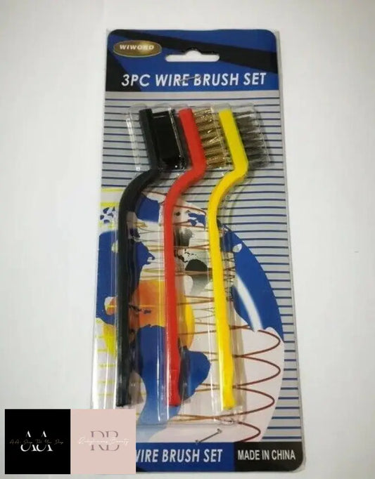 3Pc Wire Brush Set