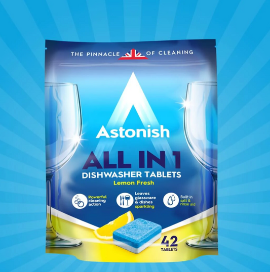 All in 1 Dishwasher Tablets - 100 Pack