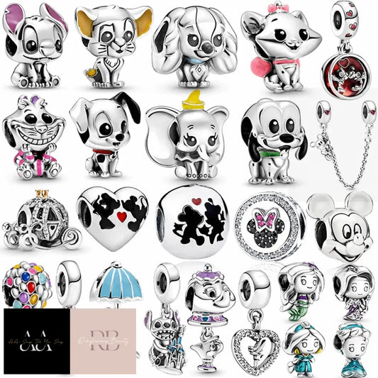 925 Sterling Silver Charms - Choice Of Design
