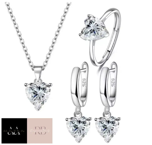 925 Sterling Silver Jewelry Sets For Women