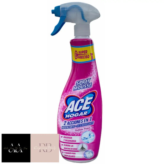 Ace 2 In 1 Cleaning Spray Mousse 700Ml