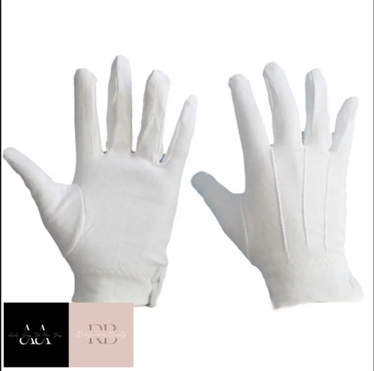 Adult White Formal Gloves