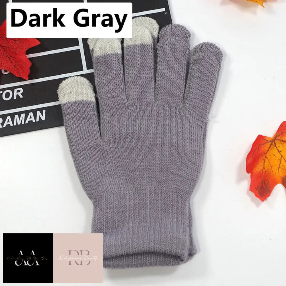 Adults Magic Gloves Stretch - Unisex One Size Choice Of Colour Dark Grey