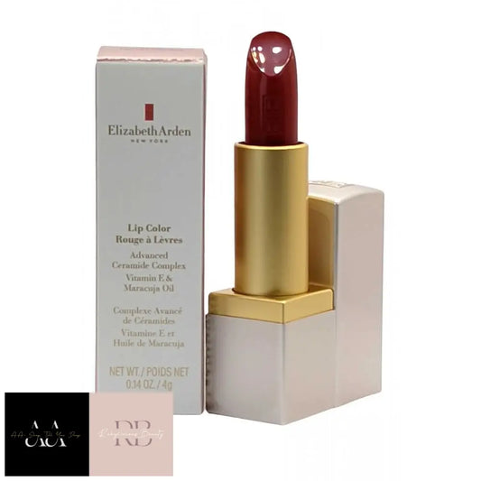 Advanced Ceramide Complex Arden Lip Color Lipstick With Vitamin E 4G Remarkable Red #018