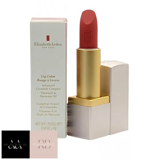 Advanced Ceramide Complex Arden Lip Color Lipstick With Vitamin E 4G Statement Red Matte #108