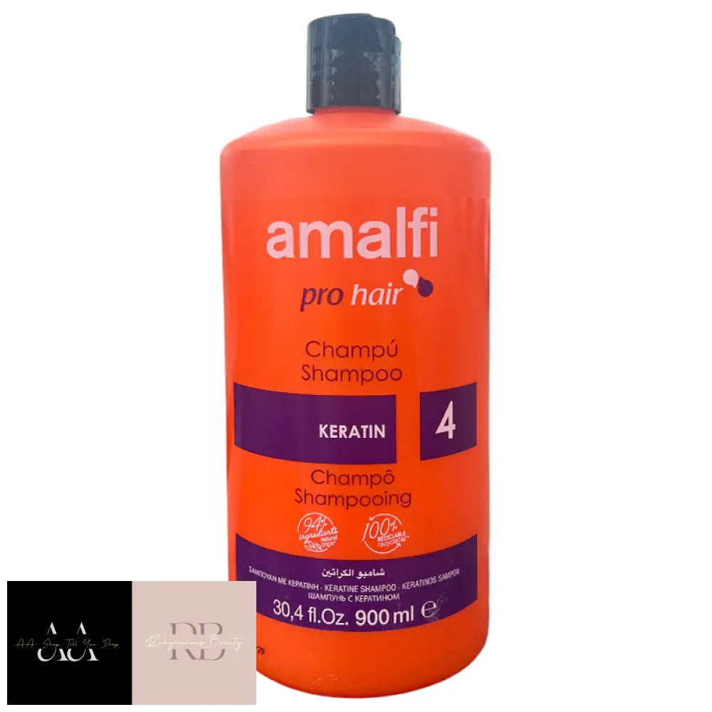 Amalfi Pro Keratin Shampoo - 900Ml