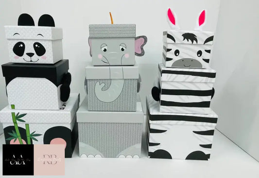 Animals Stacking Boxes - Choice Of Design