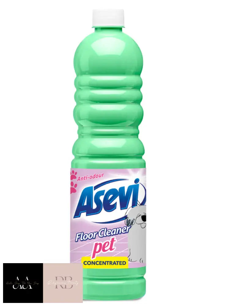 Asevi Floor Cleaner Concentrated - 1L Green Pet Friendly