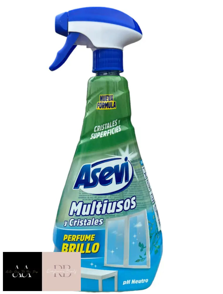 Asevi Multiuse Glass & Mirror Cleaner Spray 730Ml