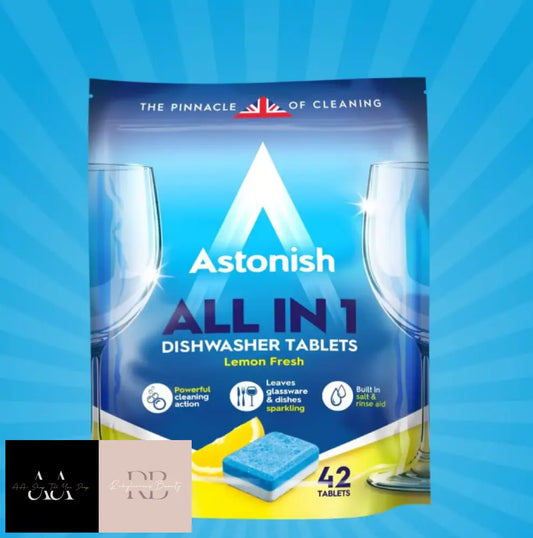 Astonish All In 1 Dishwasher Tablets - 42 Pack