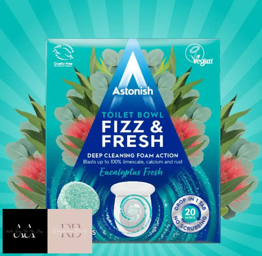 Astonish Toilet Bowl Fizz & Fresh Tabs Eucalyptus