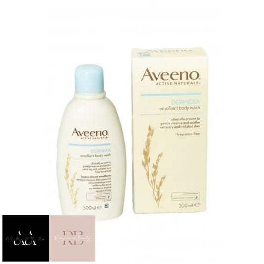 Aveeno Dermexa Emollient Body Wash Gentle 300Ml Fragrance Free Clinically Proven
