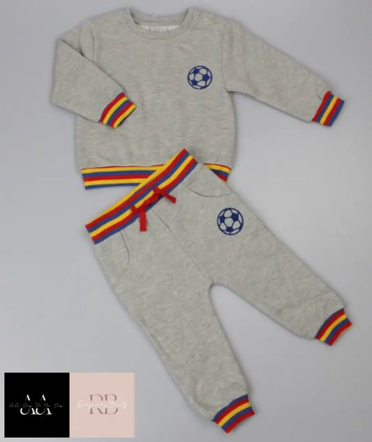 Baby Boys Football Top & Jog Pant Set (6-24 Months)