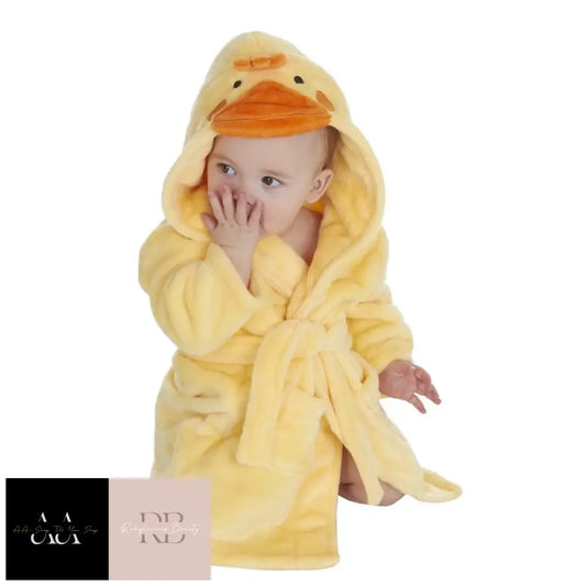 Baby Novelty Duck Dressing Gown (0-6 Months