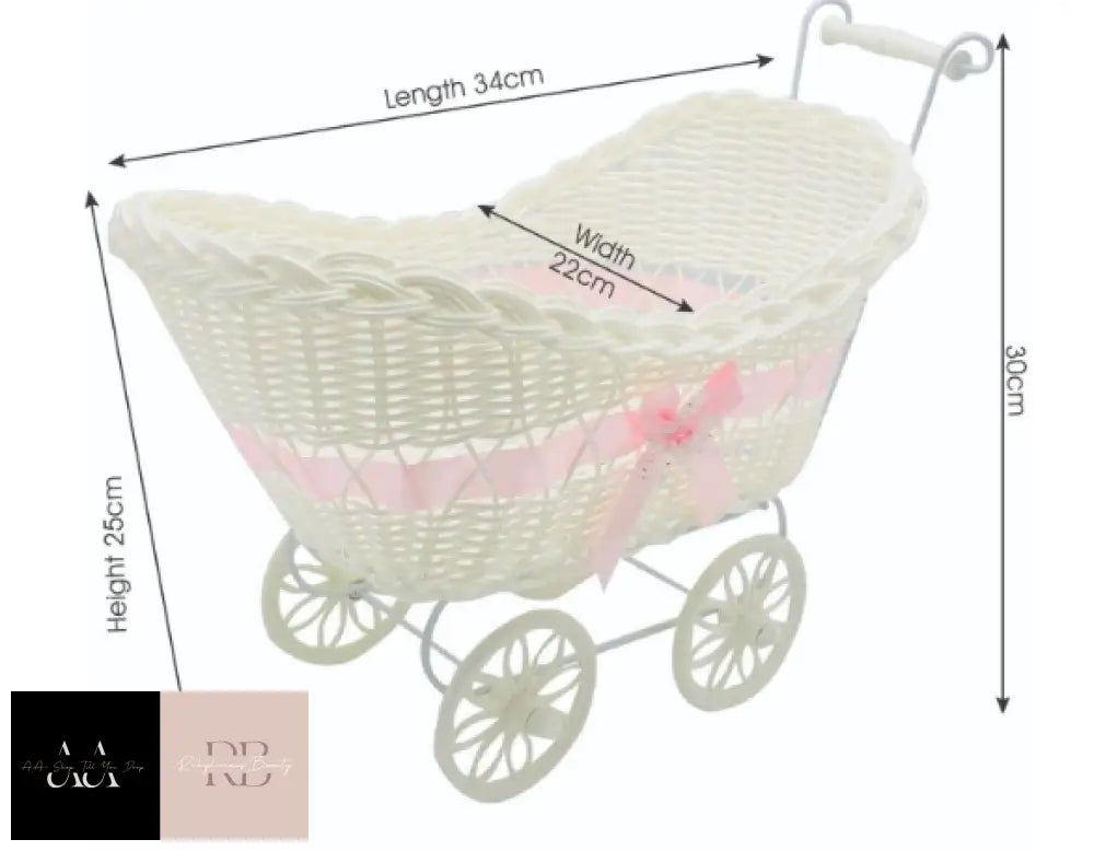 Baby Shower Pram Hamper Basket