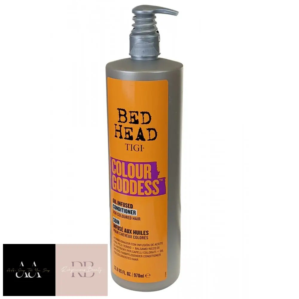 Bed Head Colour Goddess Oil Infused Conditioner 970Ml For Coloured Hair