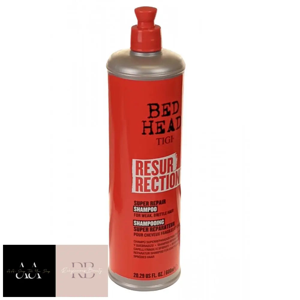 Bed Head Resurrection Super Repair Shampoo 600Ml For Weak And Brittle Hair