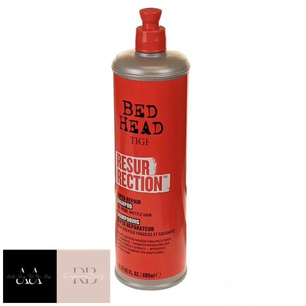 Bed Head Resurrection Super Repair Shampoo 600Ml For Weak And Brittle Hair