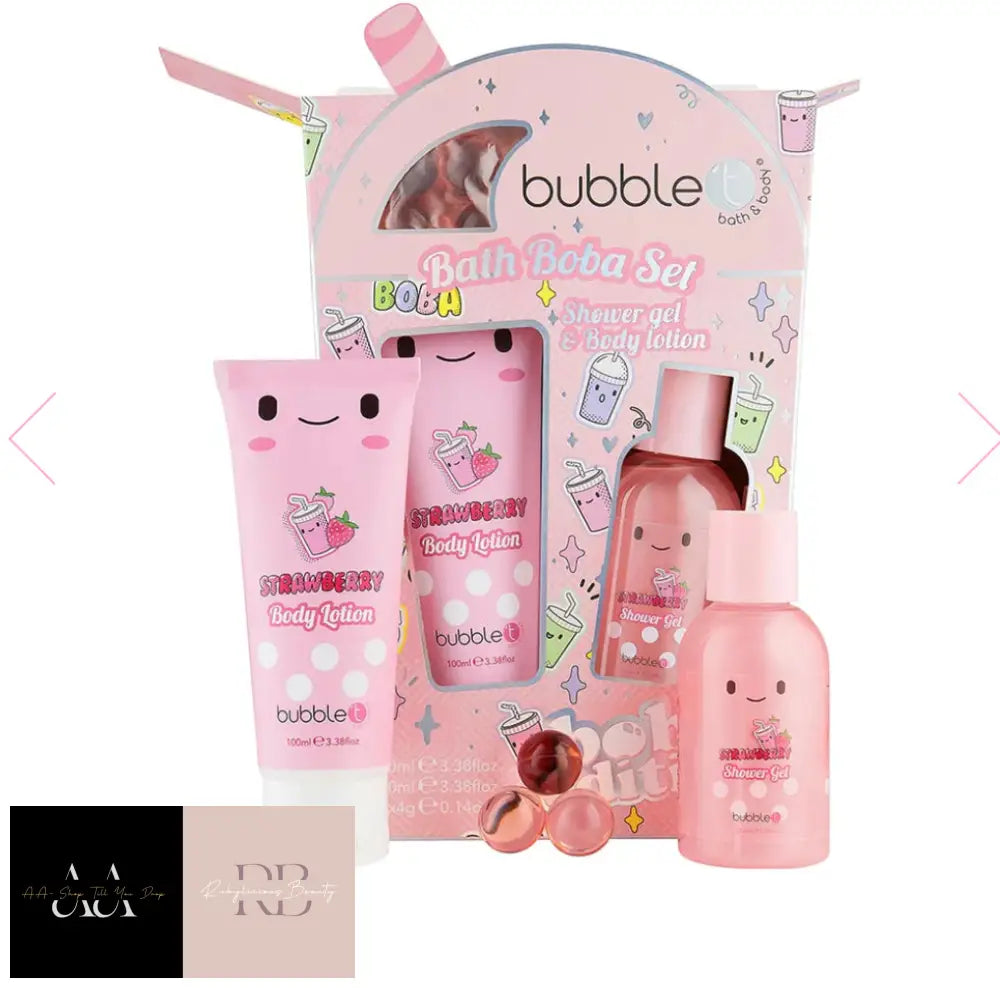 Boba Tea Bath & Body Gift Set - Of 3