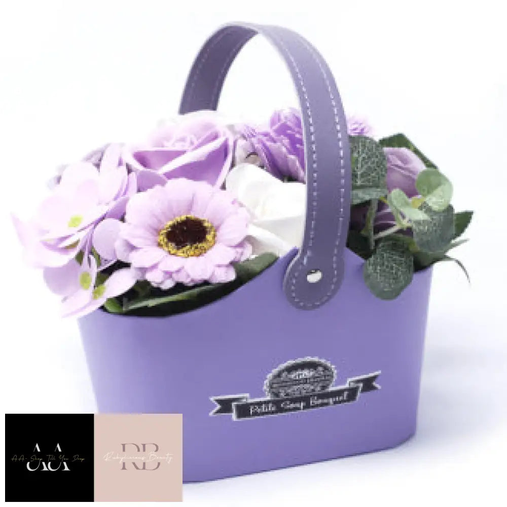 Bouquet Petite Basket - Soft Lavender