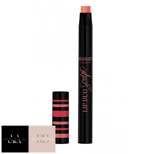 Bourjois Paris Lip Duo Sculpt 2 In 1 Liner And Lipstick 0.5G Peach Shake