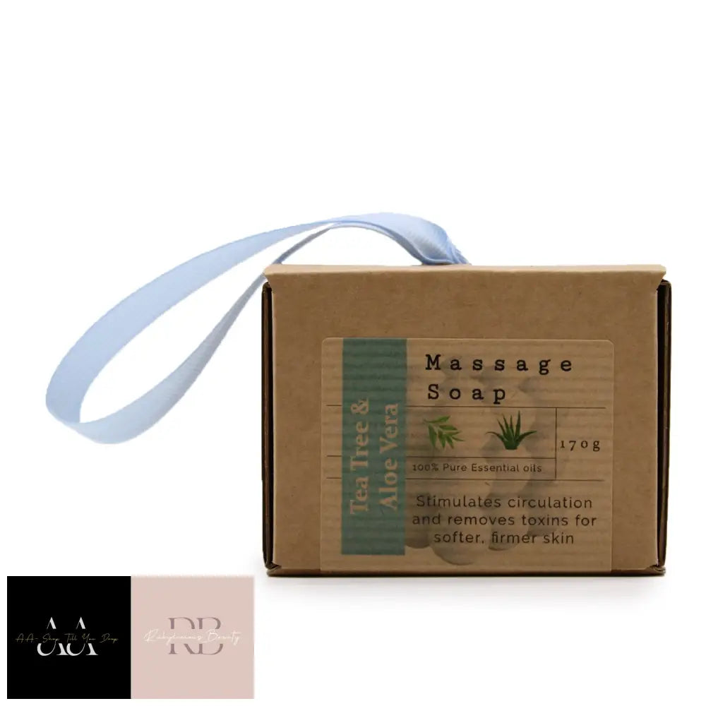 Boxed Single Massage Soaps - Tea Tree & Aloe Vera