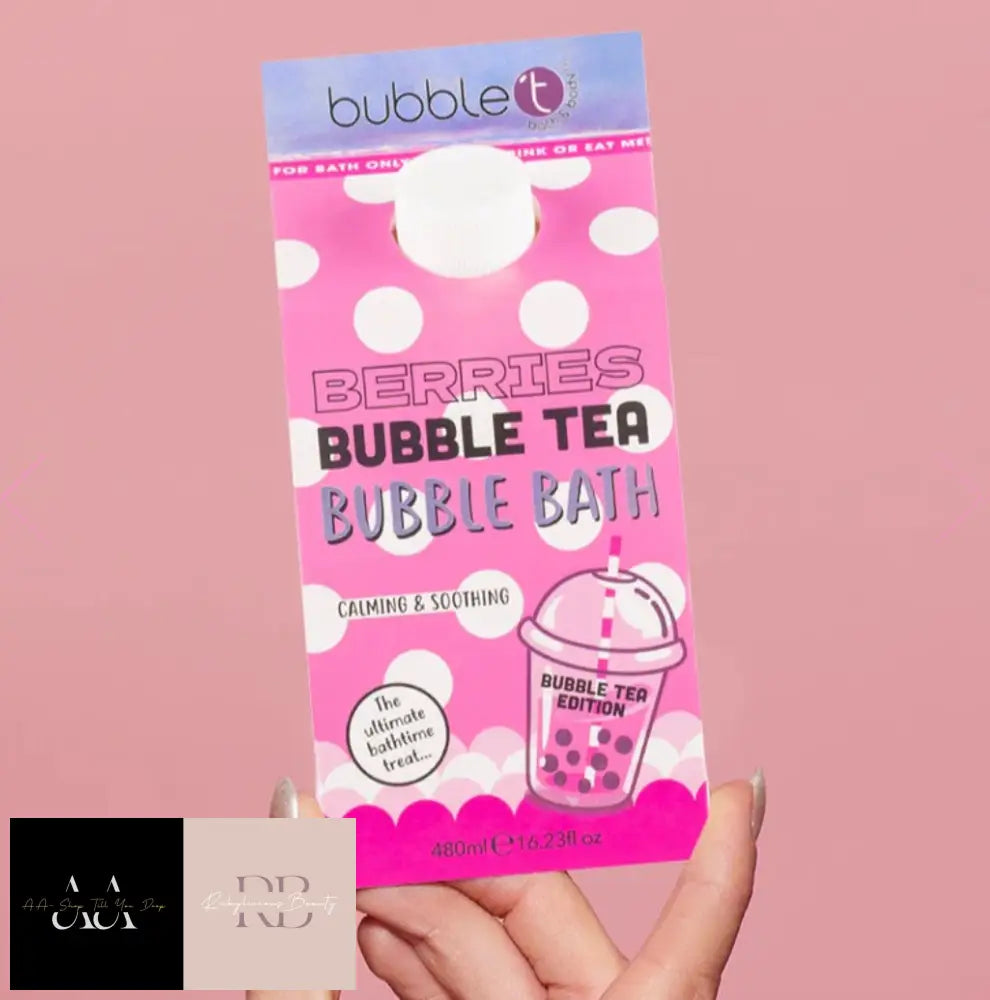 Bubble Tea Raspberry Bath (480Ml)